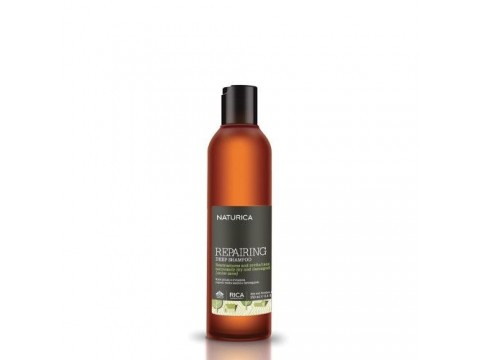 RICA Šampūnas Stipriai Pažeistiems Plaukams Su Spalvos Apsauga Rica Naturica Repairing Deep 250 Ml RICA Šampūnas Stipriai Pažeistiems Plaukams Su Spalvos Apsauga Rica Naturica Repairing Deep 250 Ml